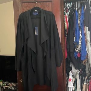 Adrienne Vittadini  jacket/cover up no buttons open front size 3X